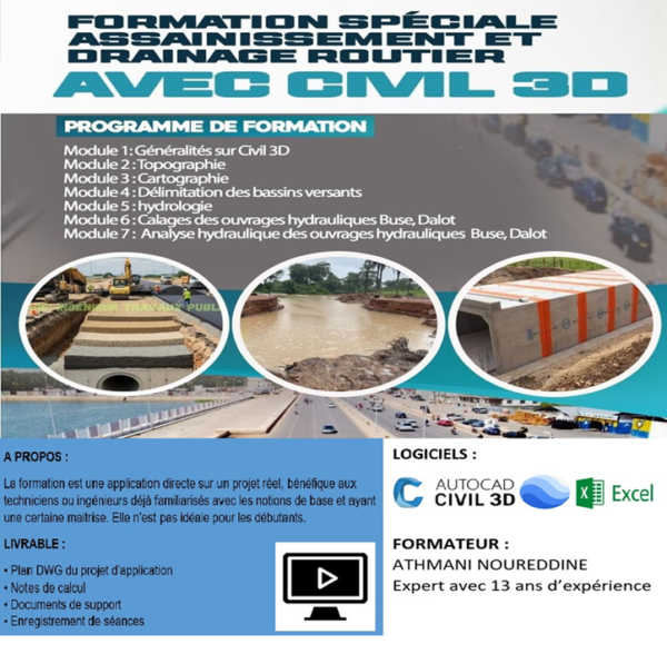 Assainissement et drainage routier