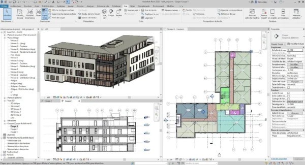 Formation Revit - Éléments 2D et gestion de projet